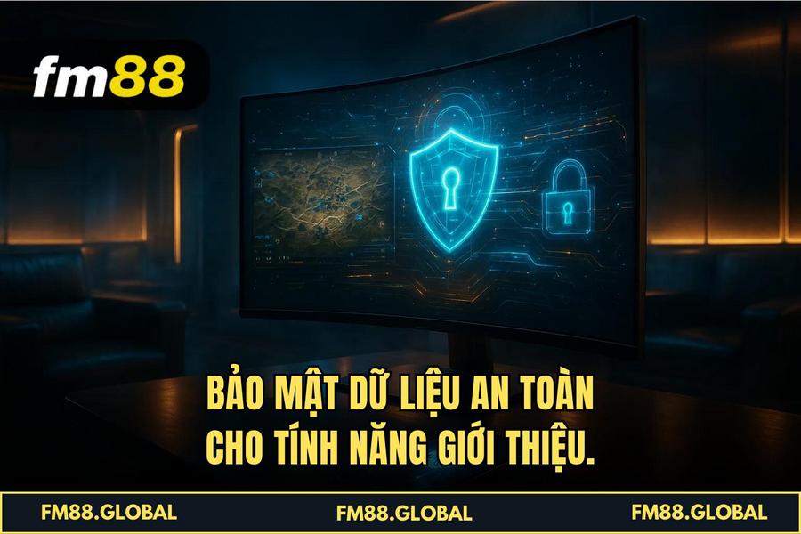 Bảo mật dữ liệu an toàn cho tính năng Giới Thiệu.
