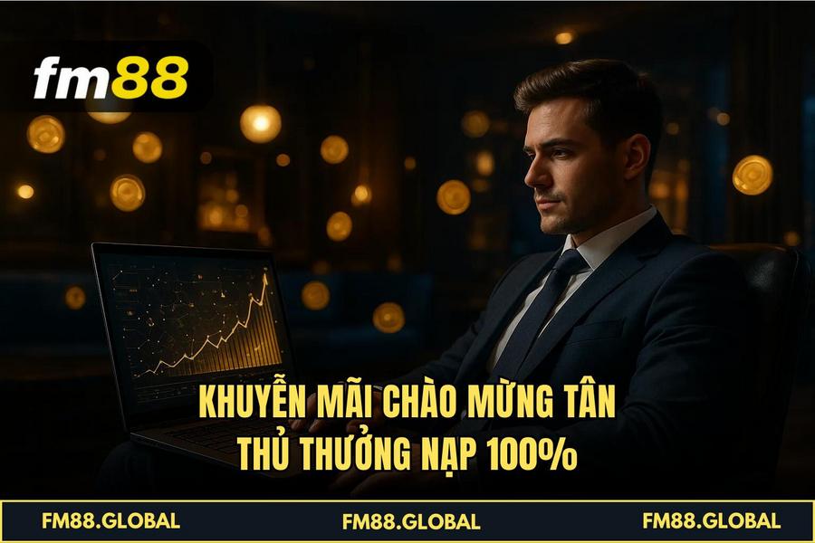 Khuyễn Mãi chào mừng tân thủ thưởng nạp 100%