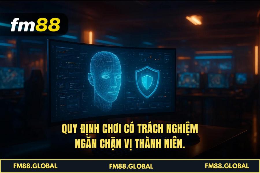 Quy định Chơi Có trách nghiệm ngăn chặn vị thành niên.